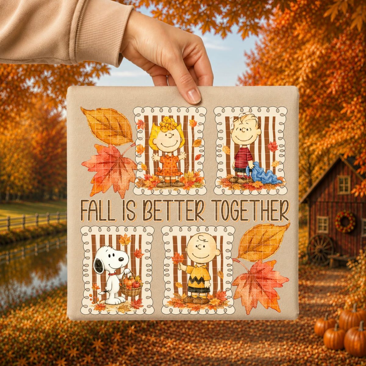 Fall is better together Peanut (DD) DTF transfer