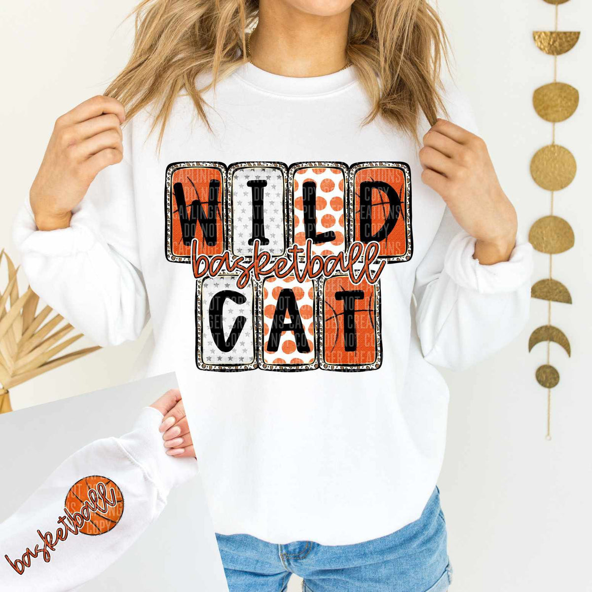 Wildcats Basketball FRONT (Caplinger) 82886 DTF transfer