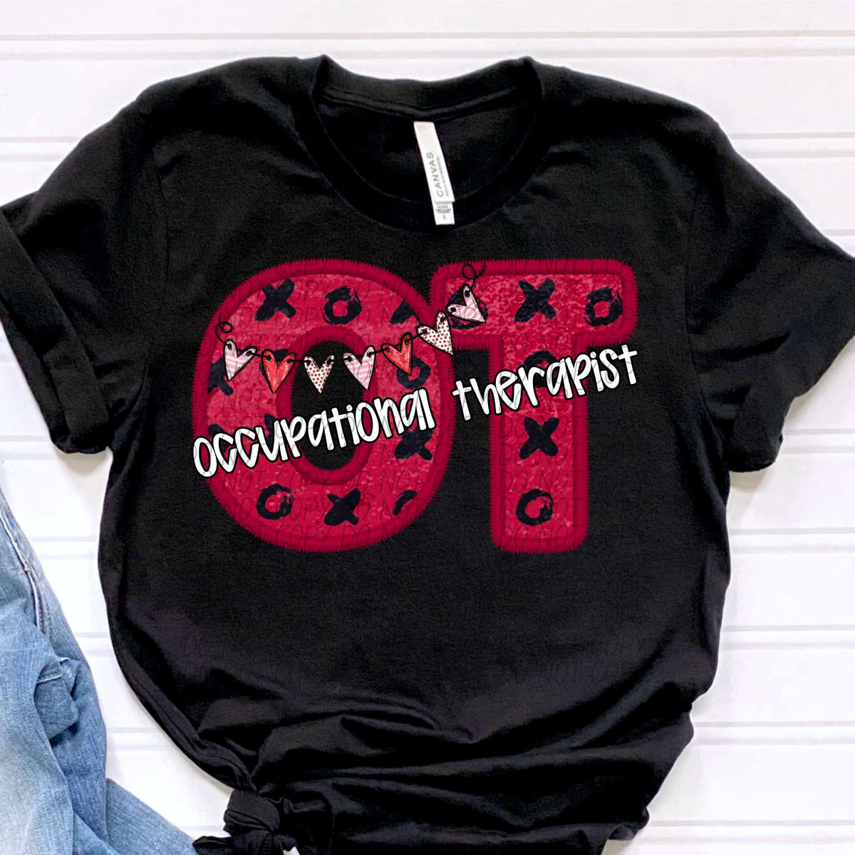 OT occupational therapist valentine (CITY) 79138 DTF transfer