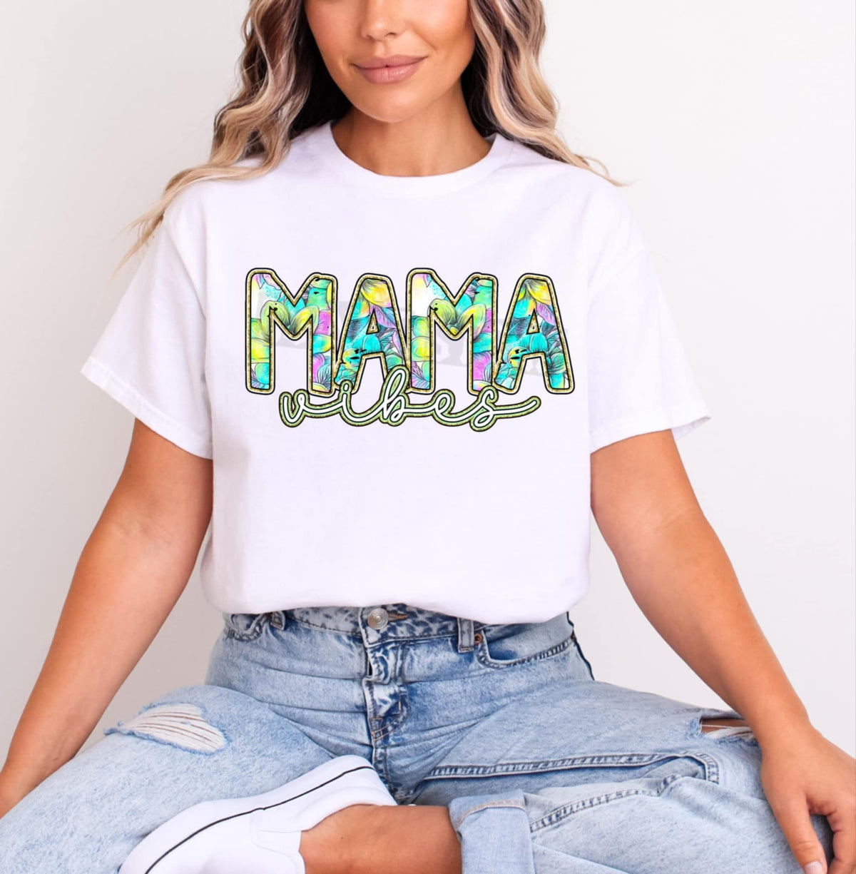 Mama vibes (Virgo) 97747 DTF transfer