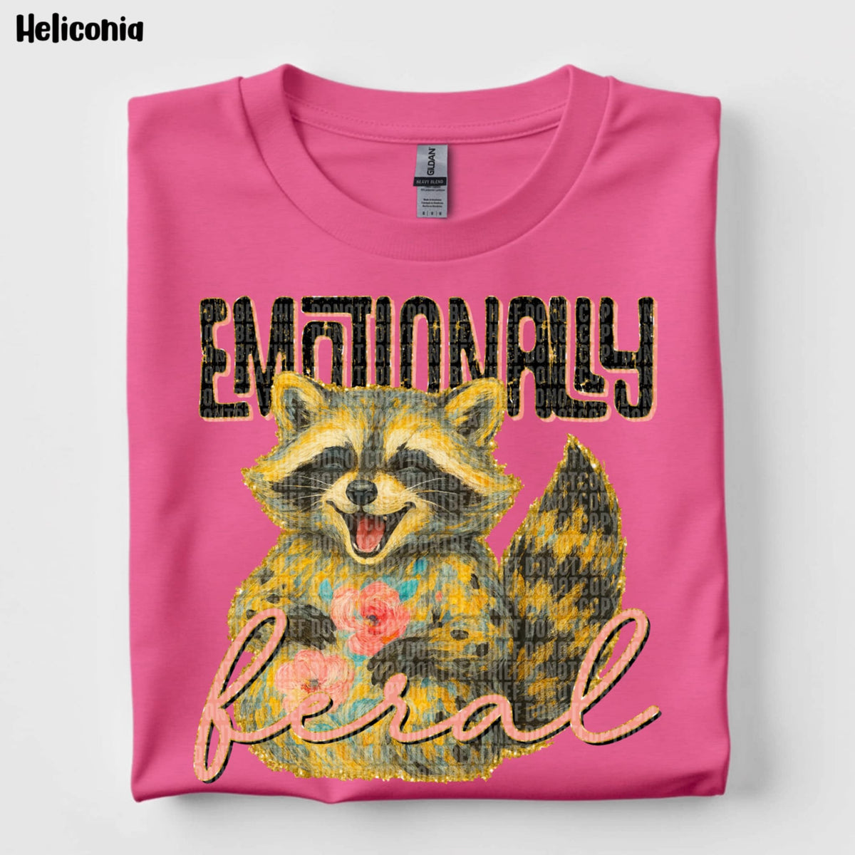 Emotionally feral (SDD) 99297 DTF transfer