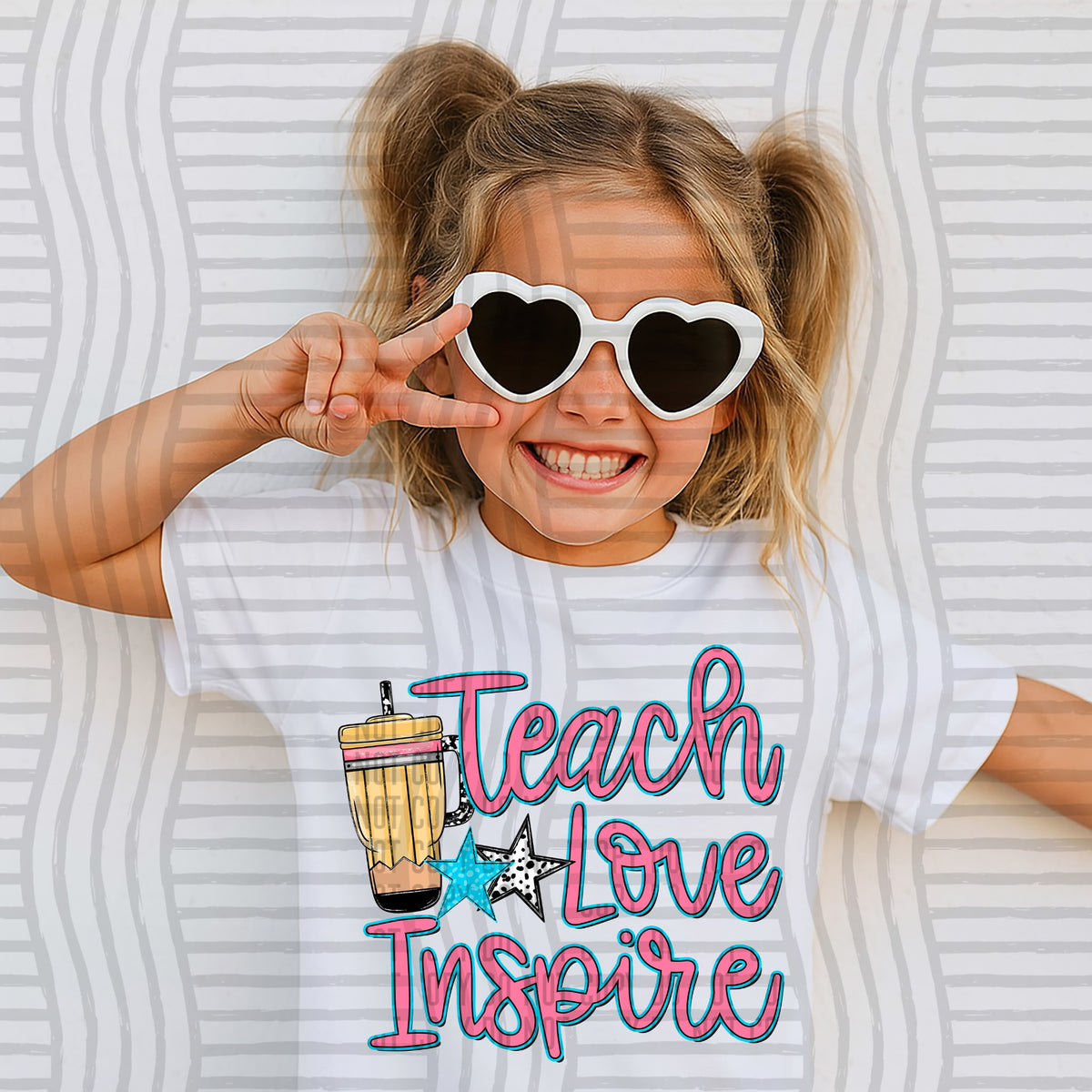 Teach love inspire (Caplinger) DTF transfer