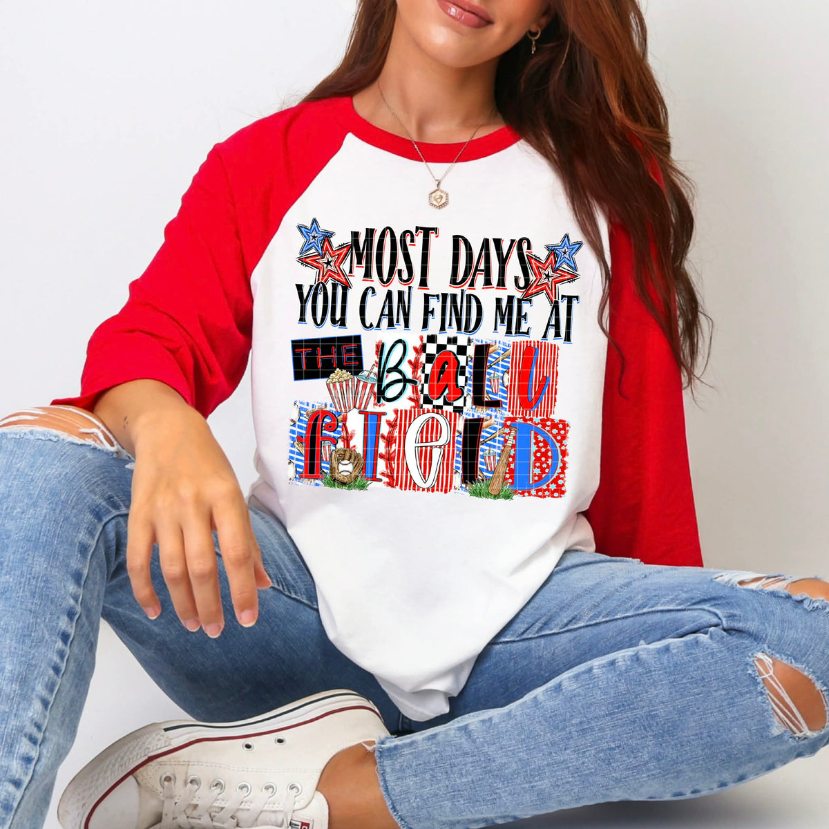 You can find me at the ball field (DD) DTF Transfer