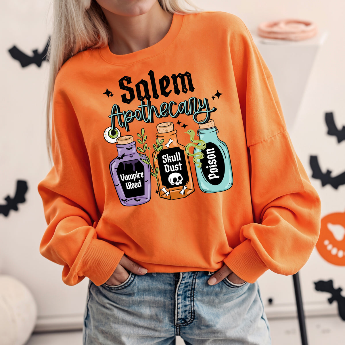 Salem Apothecary (black) (csc) DTF Transfer