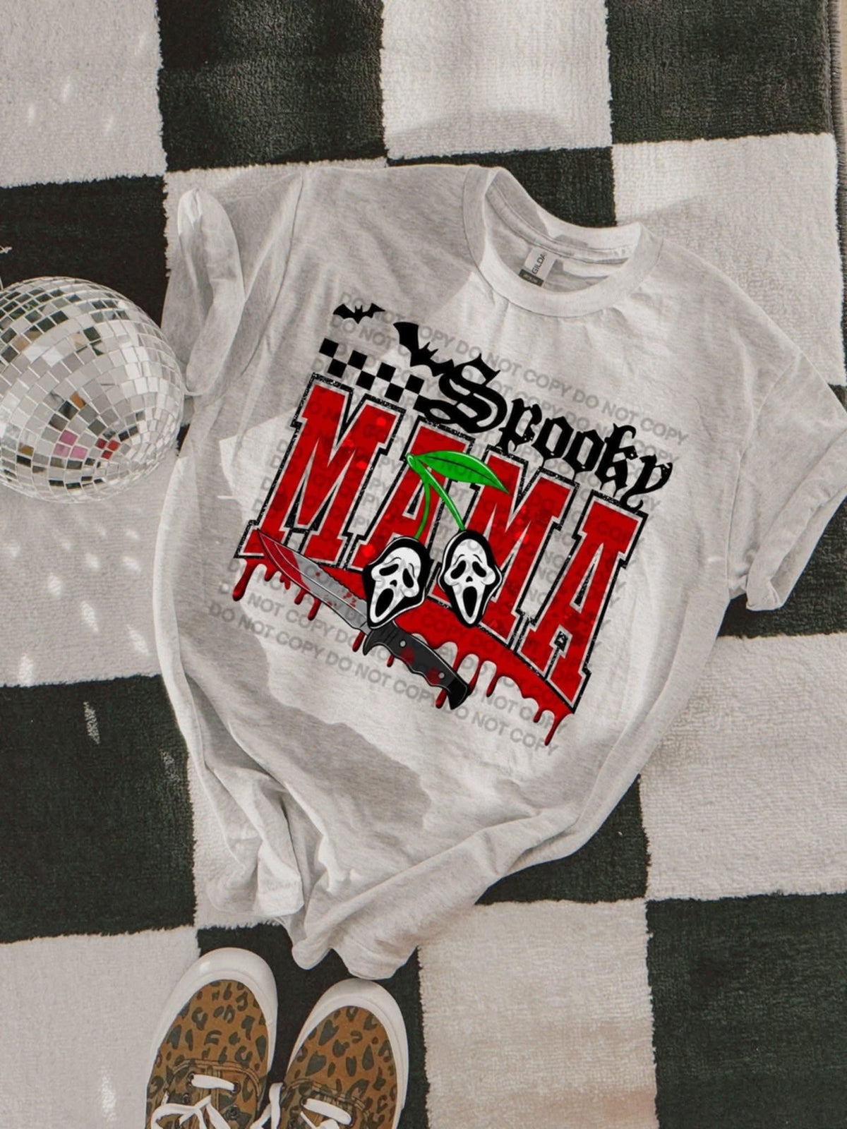 Spooky Mama GF cherry (lyttle) DTF transfer