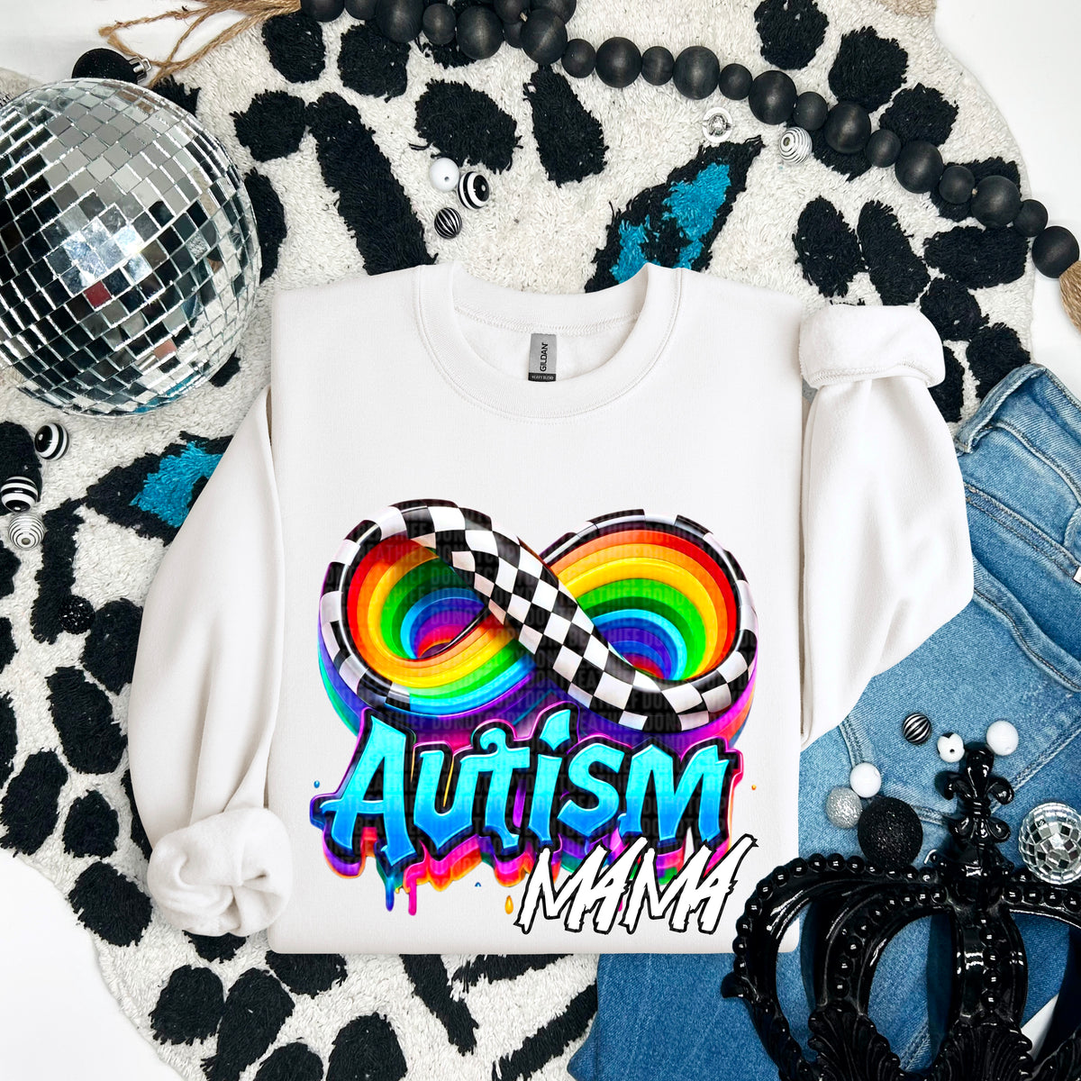 Autism mama 93839 DTF transfer