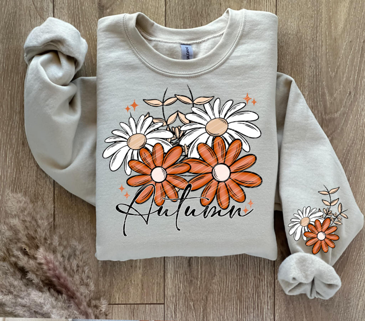 Autumn Florals front only (linda) DTF transfer