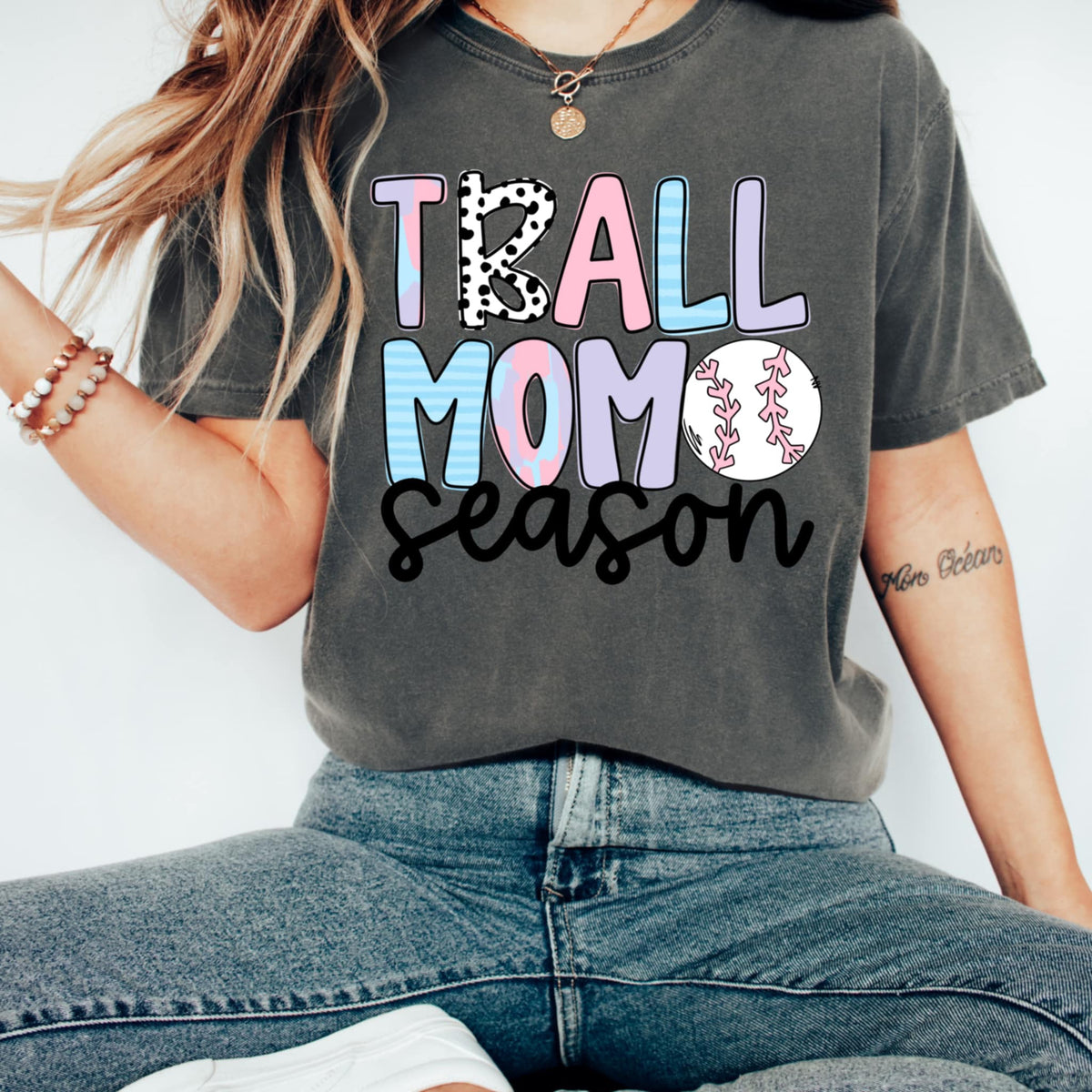 Tball mom season pastel (CMD) 97825 DTF transfer