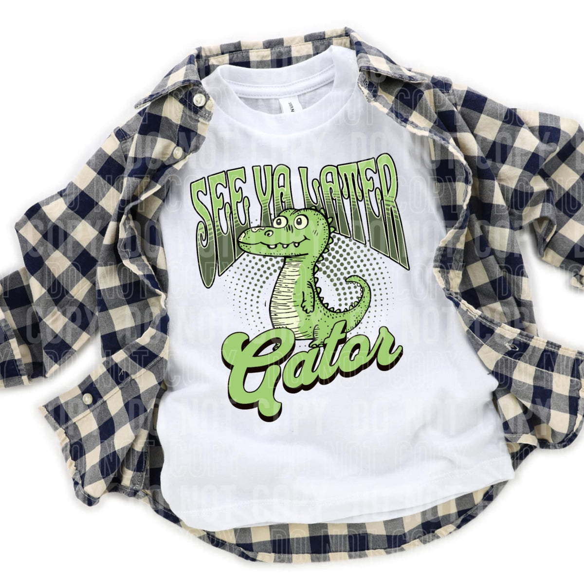 See you later gator (SBB) 92330 DTF transfer