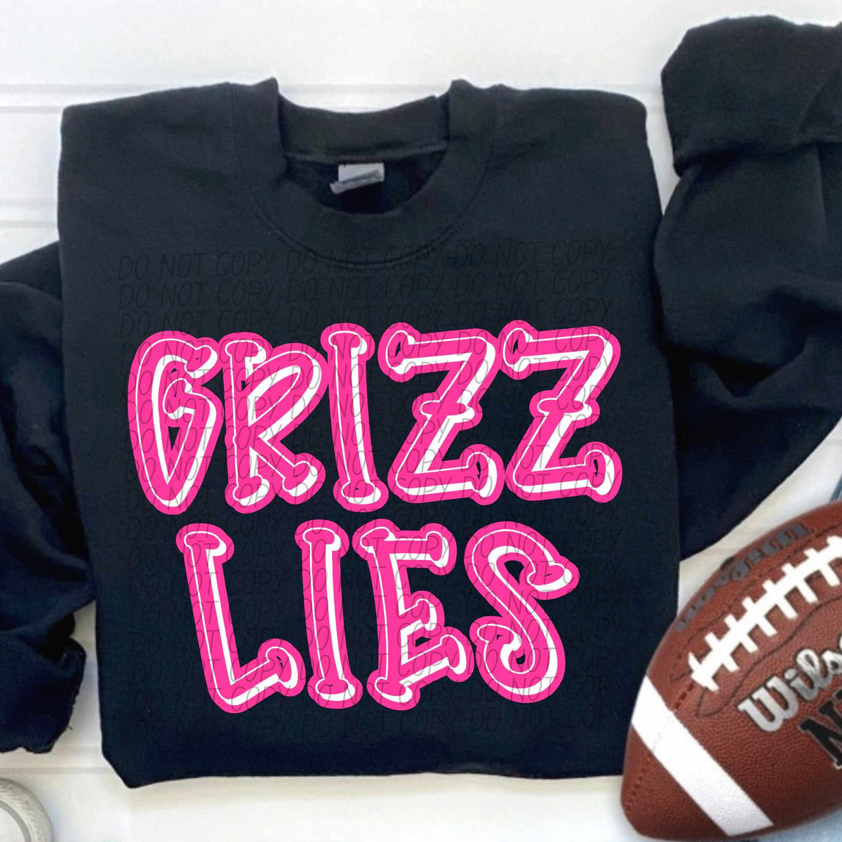 Grizzlies hot pink 55370 DTF transfer