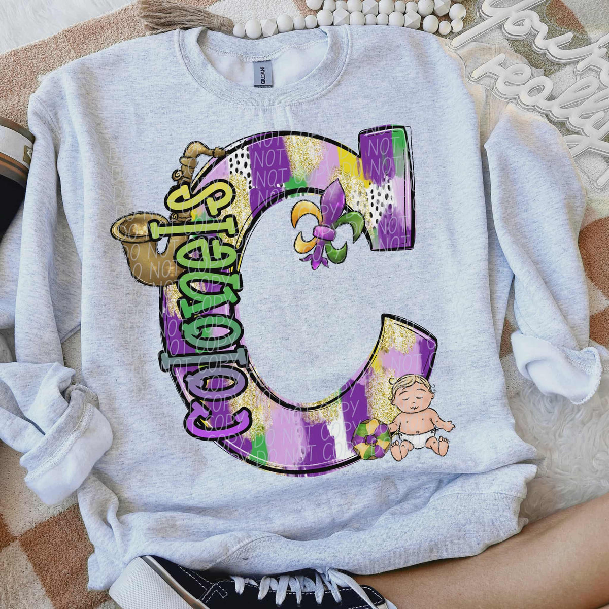 Colonels Mardi Gras (city) DTF Transfer