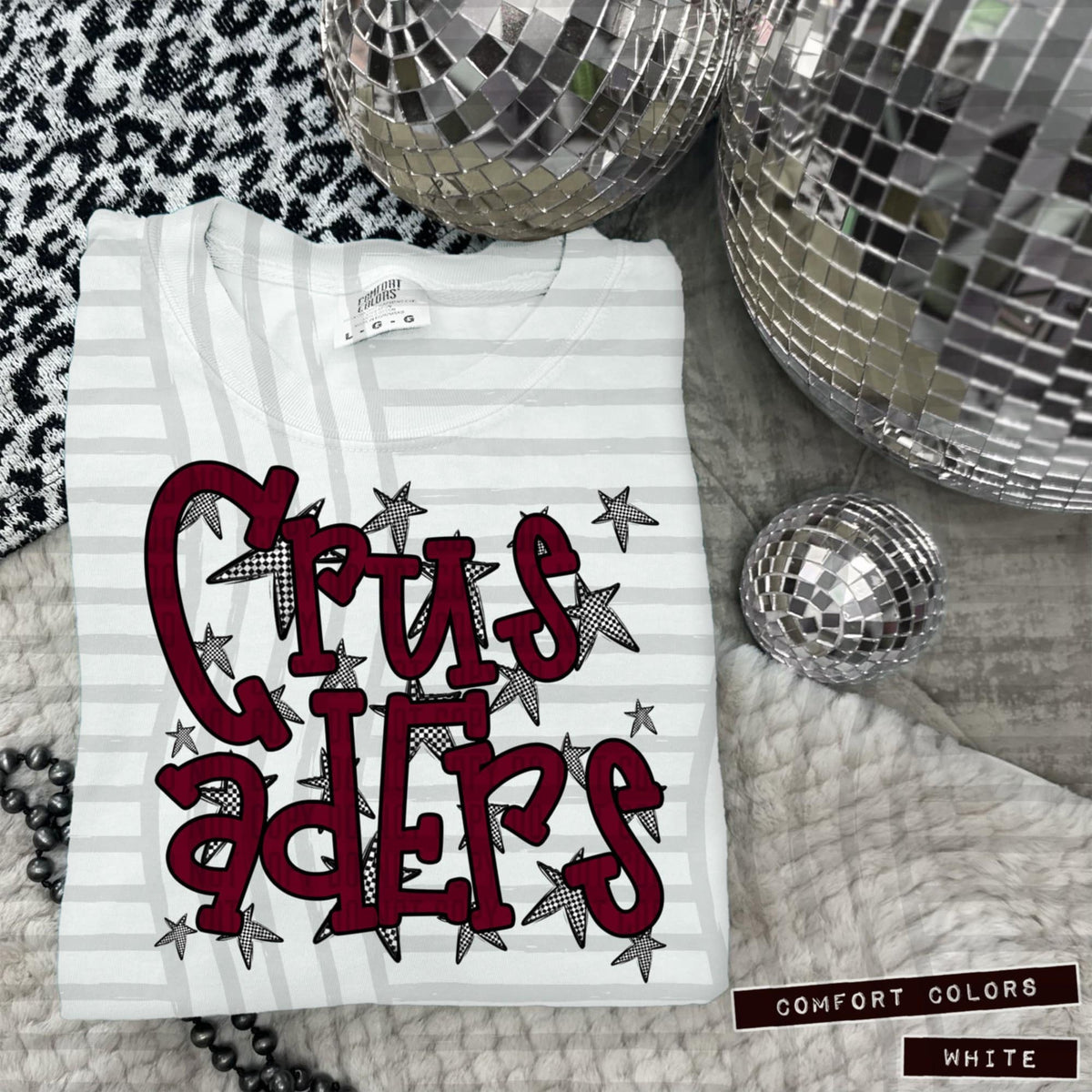 Maroon Staggered Mascots (Caplinger)