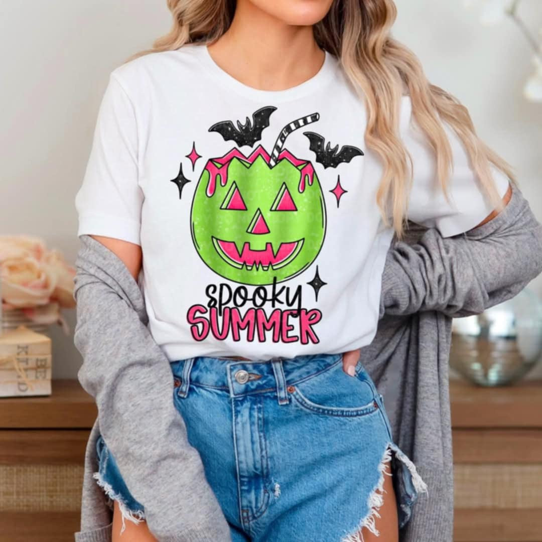 Spooky summer watermelon (CMD) 96155 DTF transfer