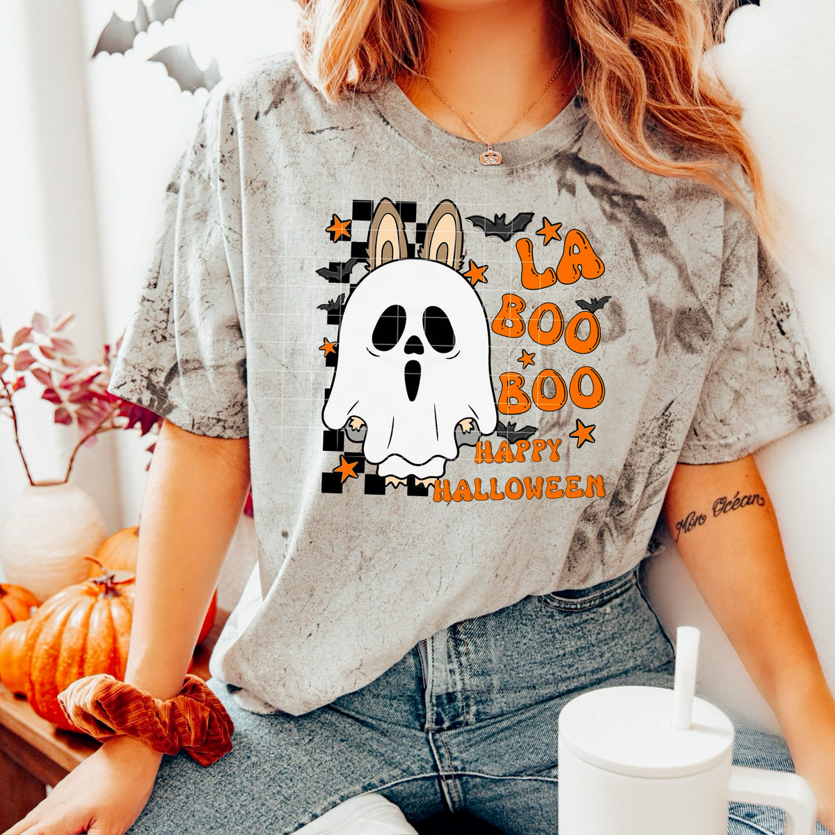 Ghost boo boo (sarcastic momma) 113747 DTF transfer