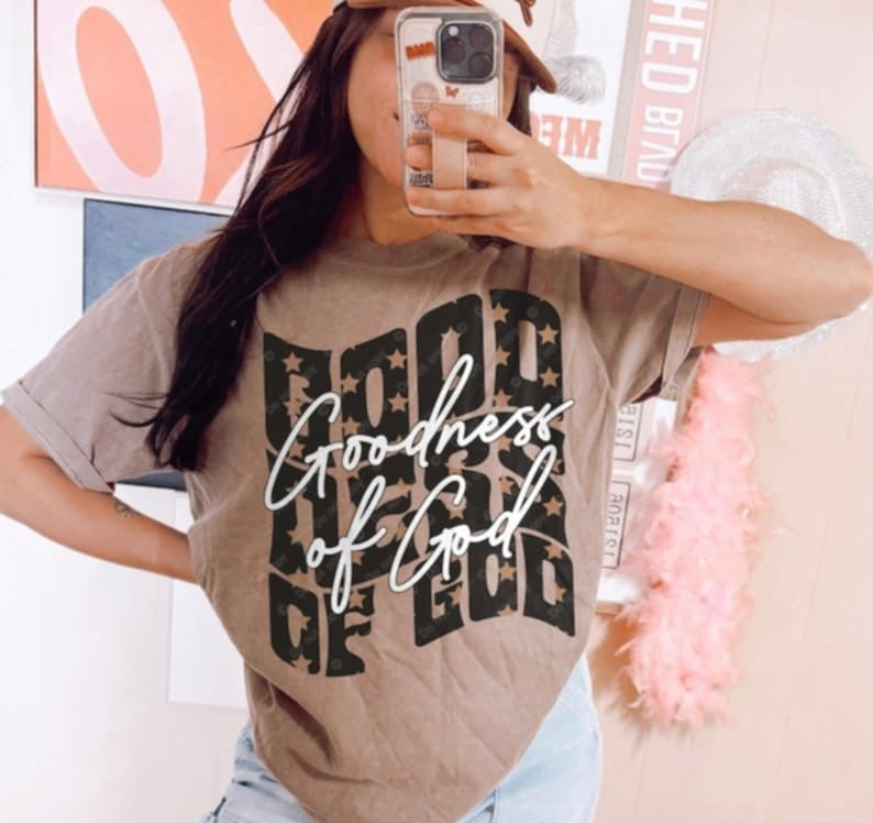 Goodness of god 106502 DTF transfer