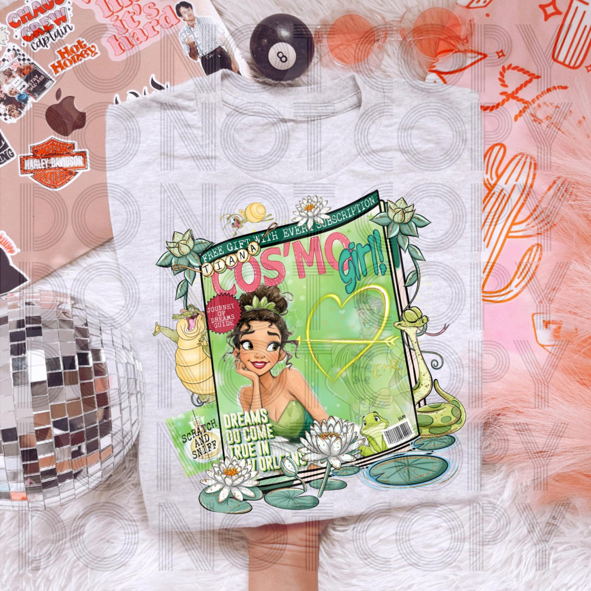 Cosmo Girl frog (renewed hope) DTF transfer