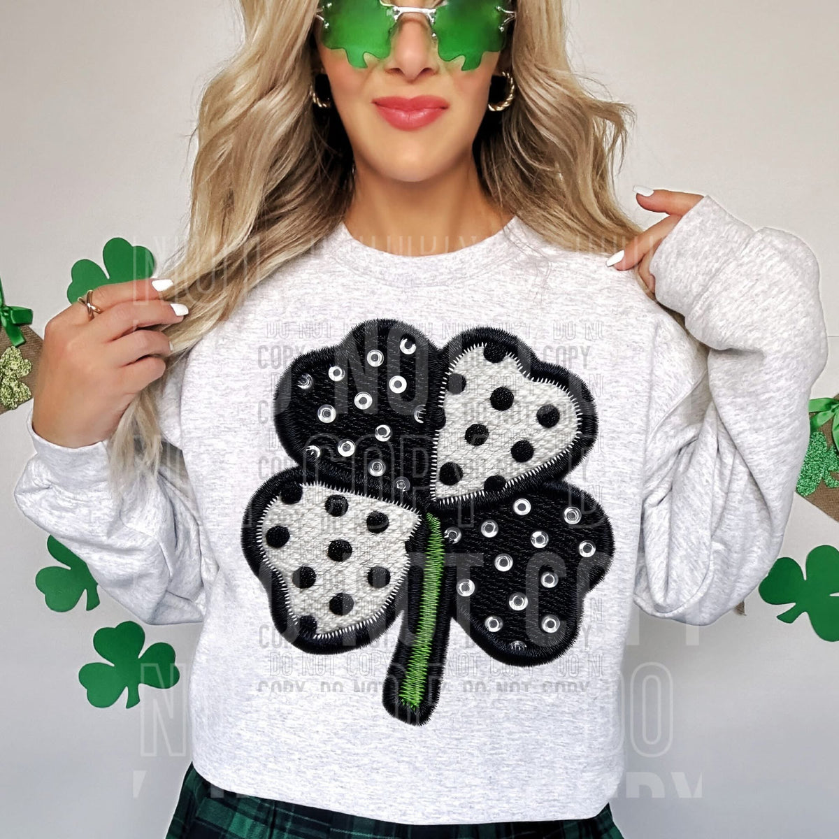 Polkadot Clover (SBB) DTF transfer