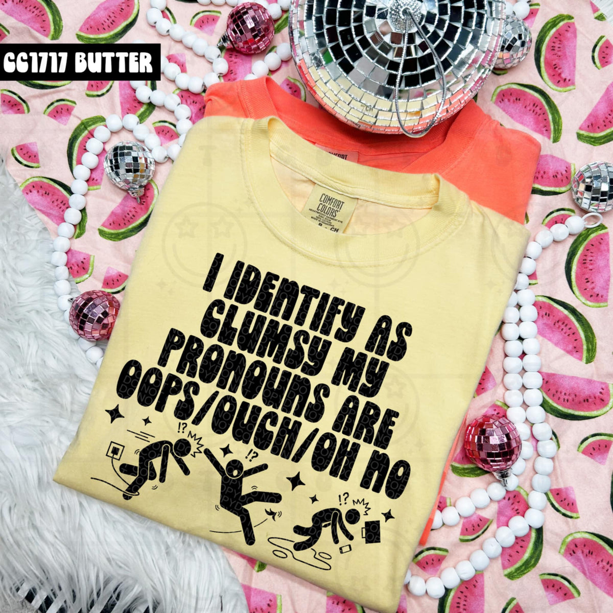 I identify as clumsy (HW) 107907 DTF transfer