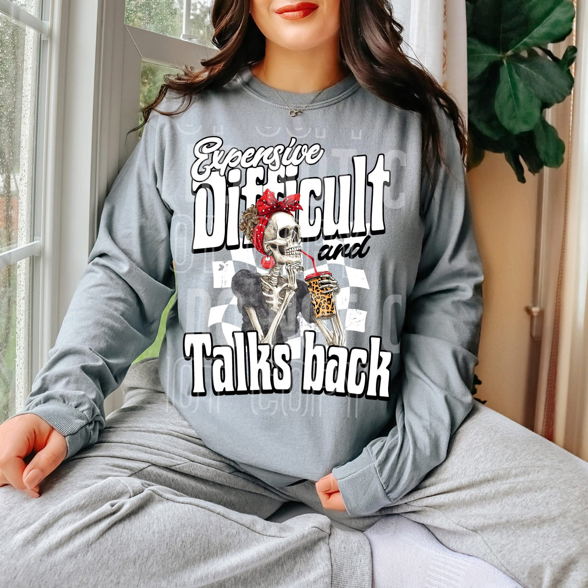 Expensive difficult and talks back (SBB) DTF Transfer