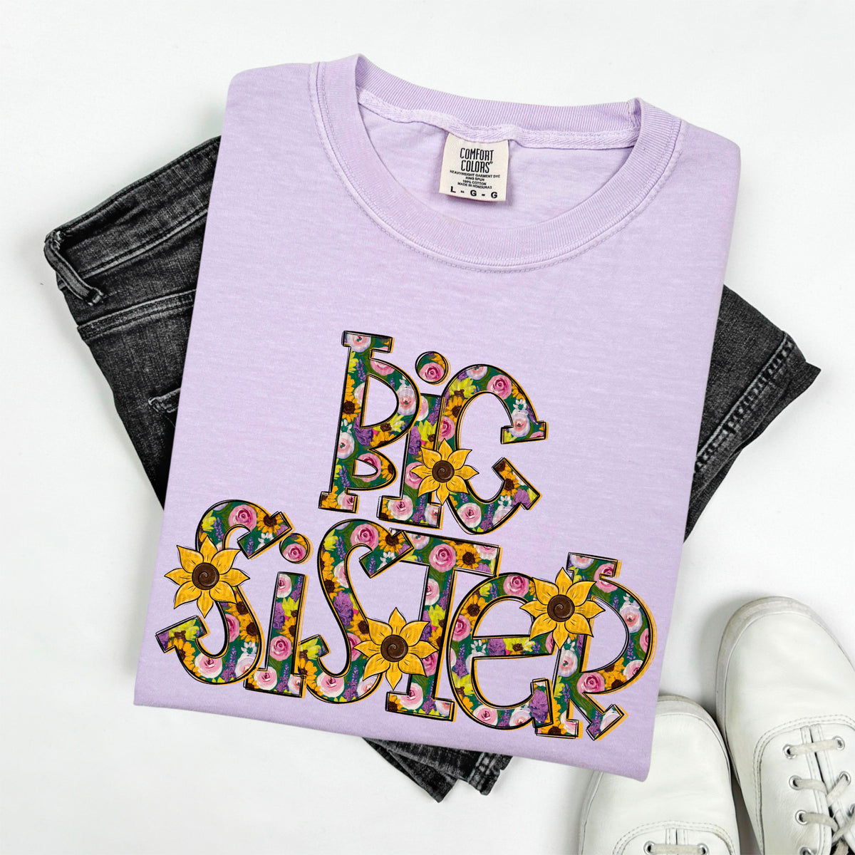 Big sister Sunflower Collection (SDD) 96129 DTF transfer
