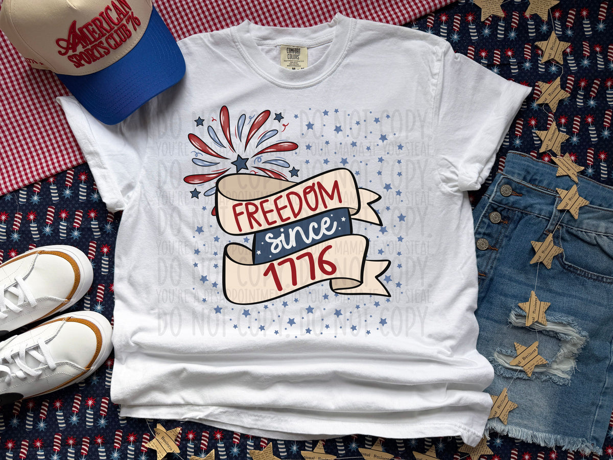 Freedom since 1776 (SWD) DTF Transfer