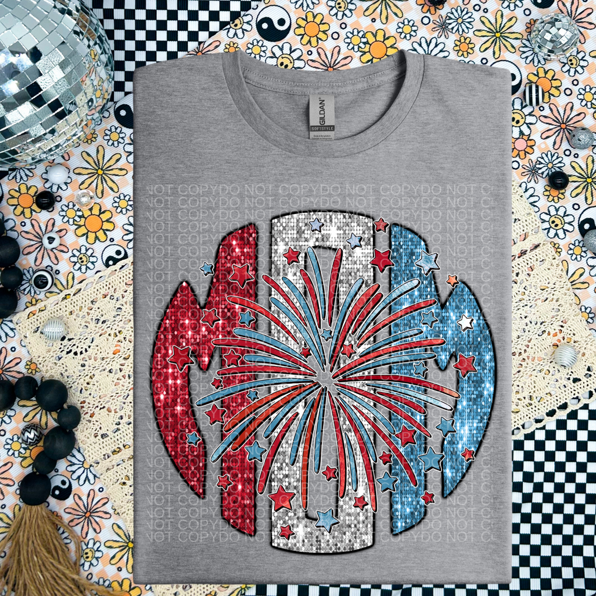 Mom Fireworks (SSD) DTF transfer