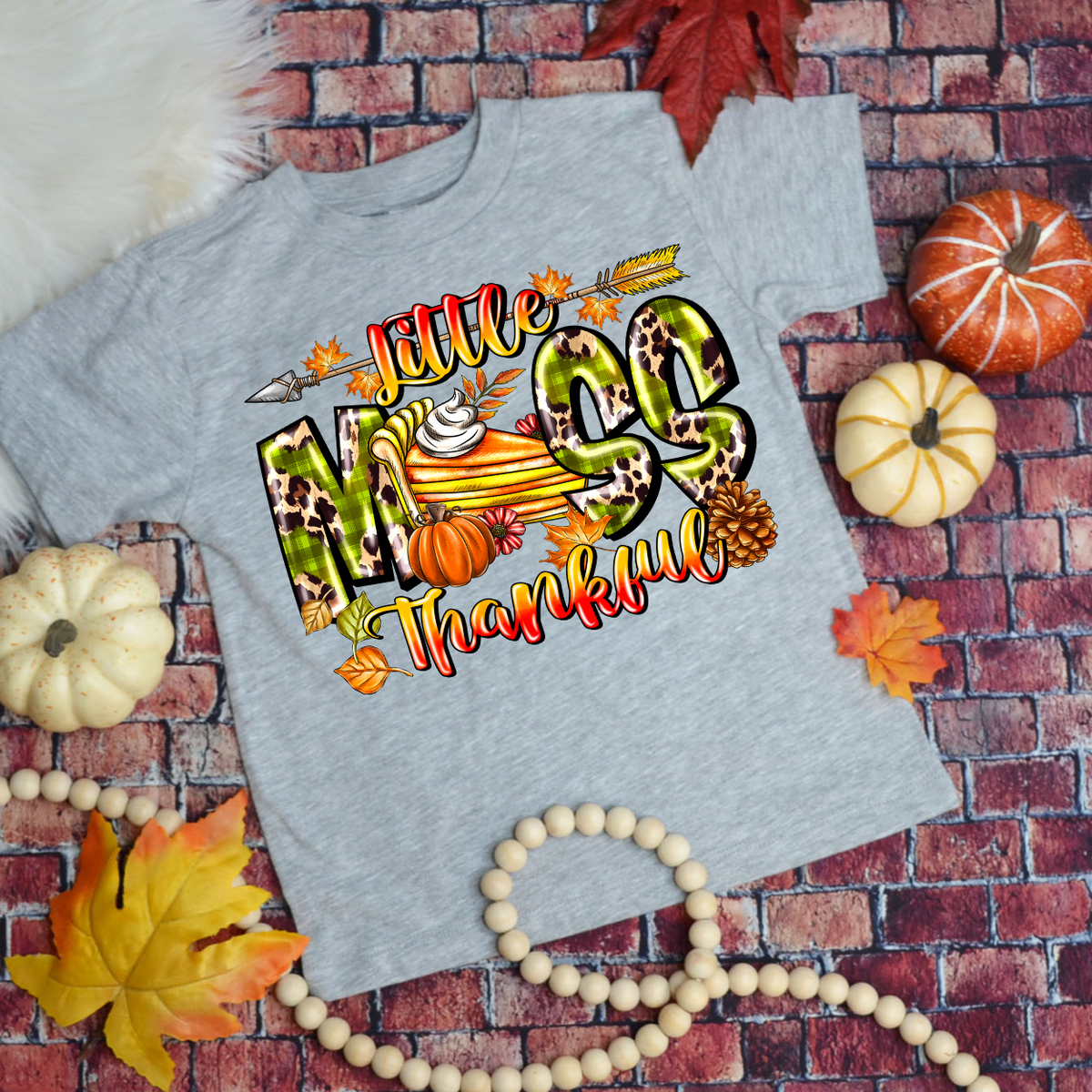 Little Miss Thankful  (RD) DTF Transfer