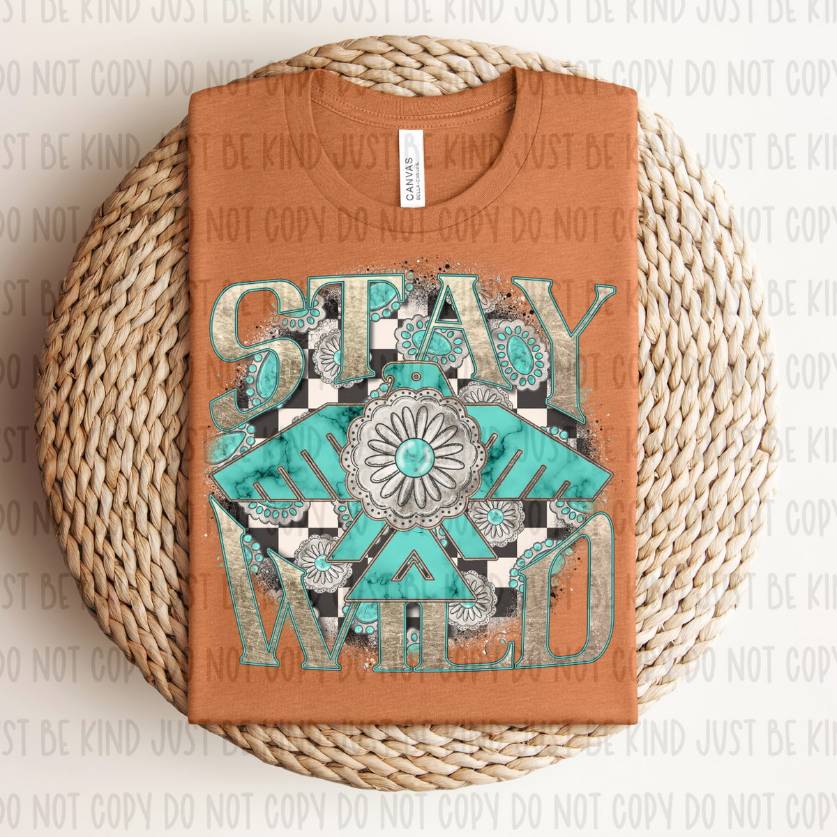 Stay Wild (Kayndi) 72691 DTF Transfer