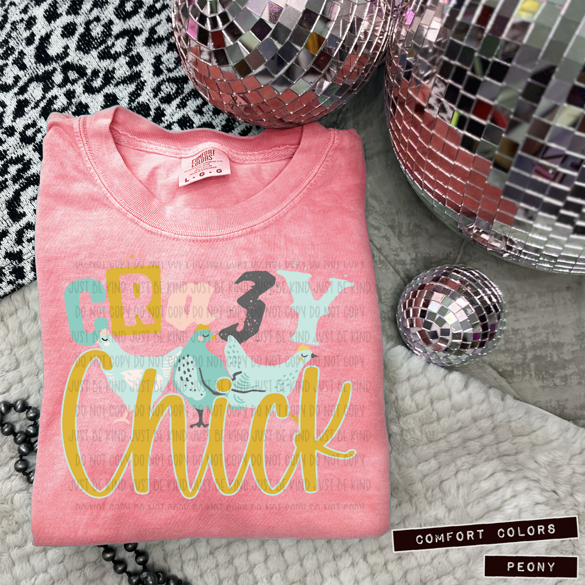 Crazy Chick (Kayndi) 78982 DTF Transfer