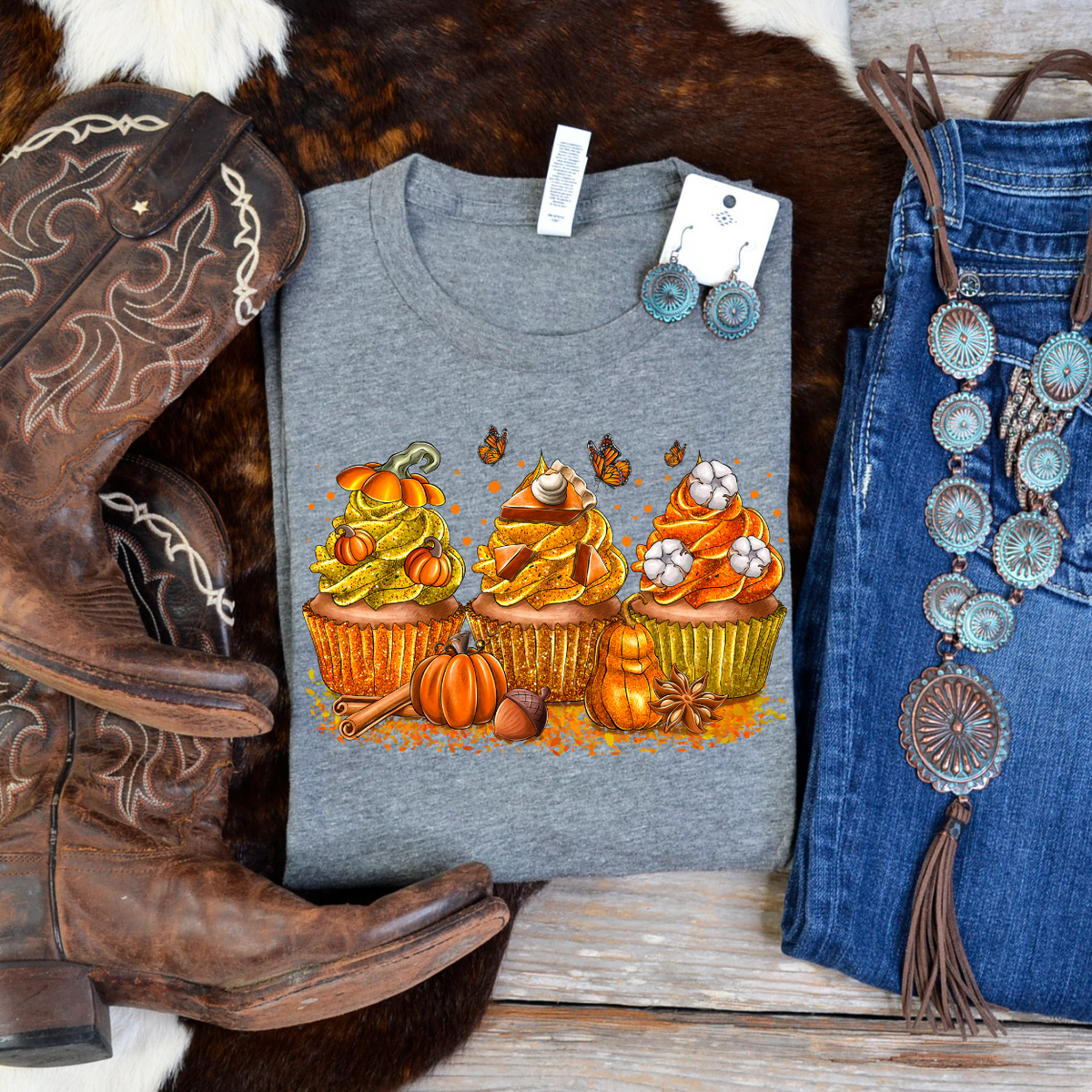 Fall CupCakes (RD) DTF Transfer