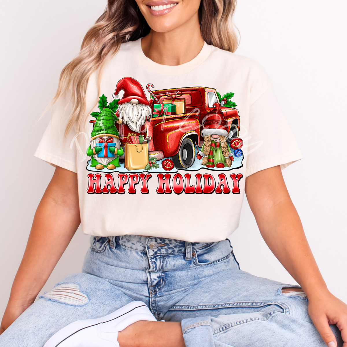 Happy Holidays (RD) DTF Transfer