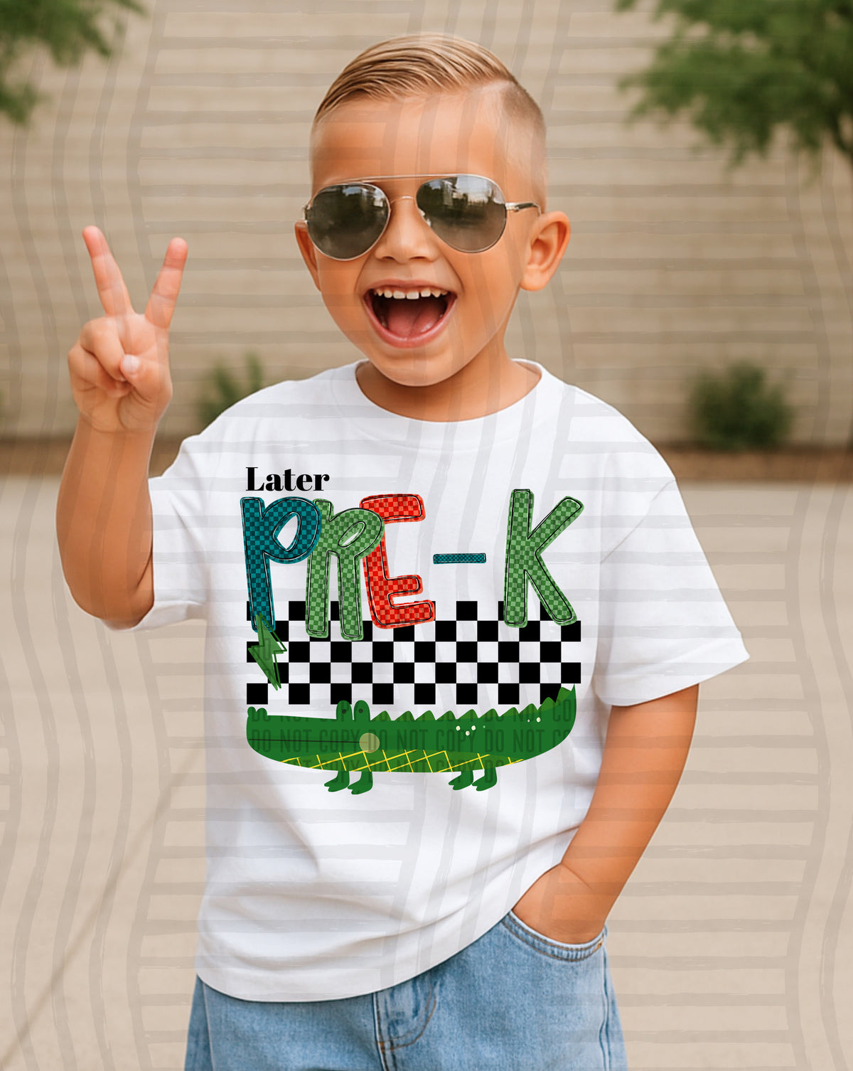 later pre-k grade boy (Caplinger) DTF Transfer