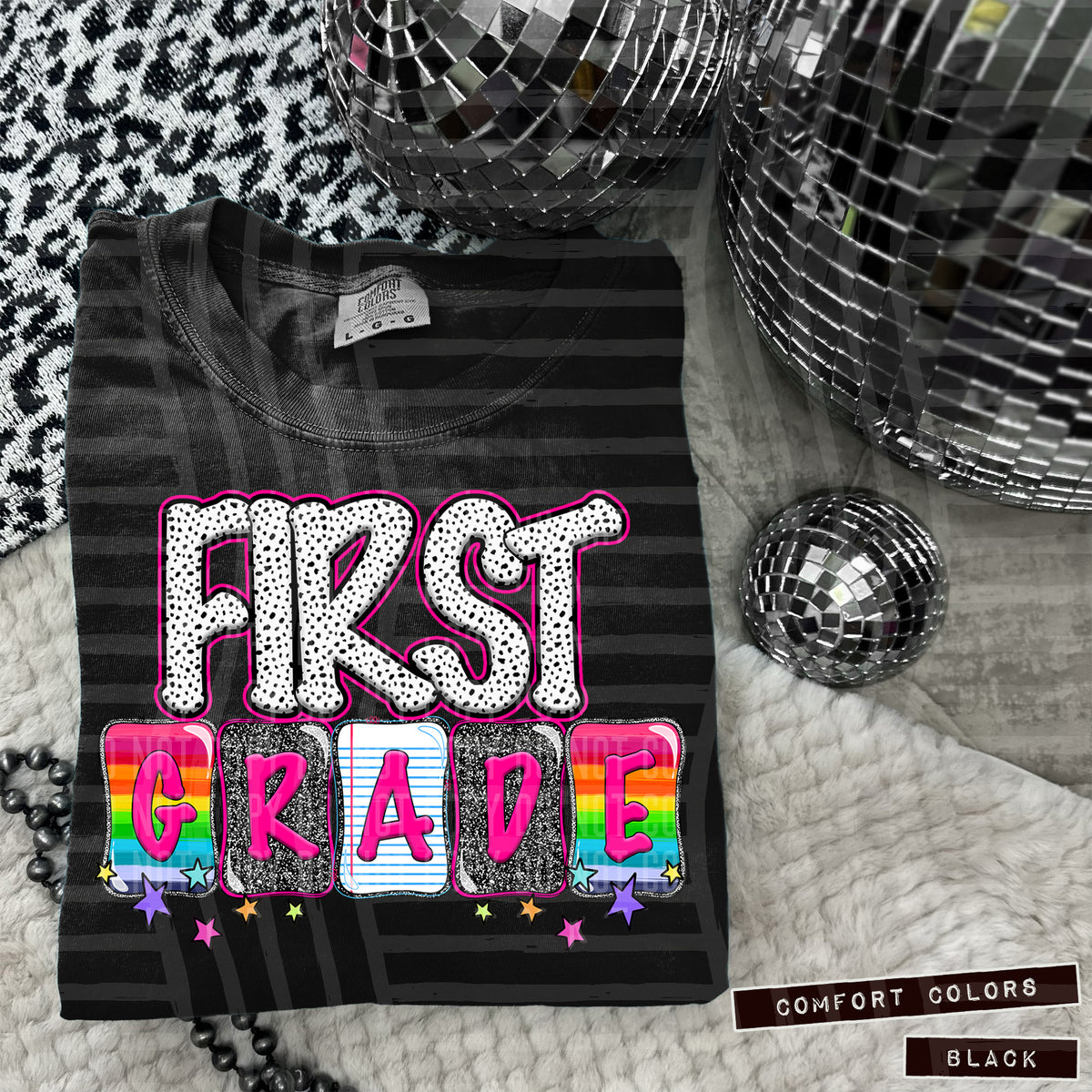 First Grade pink(Caplinger) DTF transfer