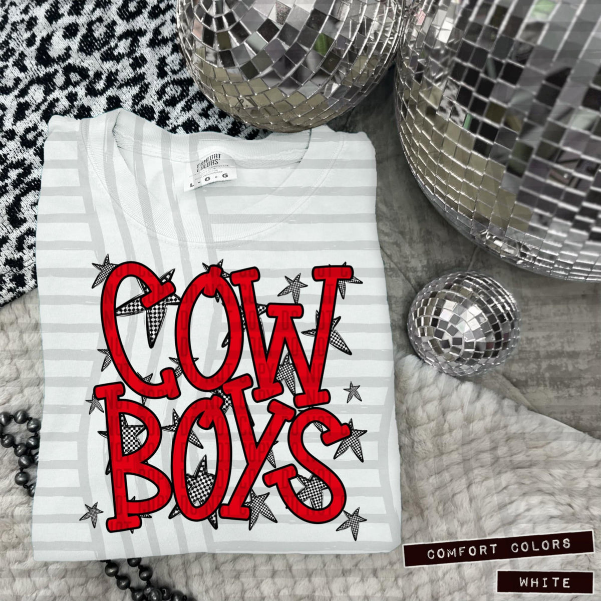 Red Staggered Mascots (Caplinger)