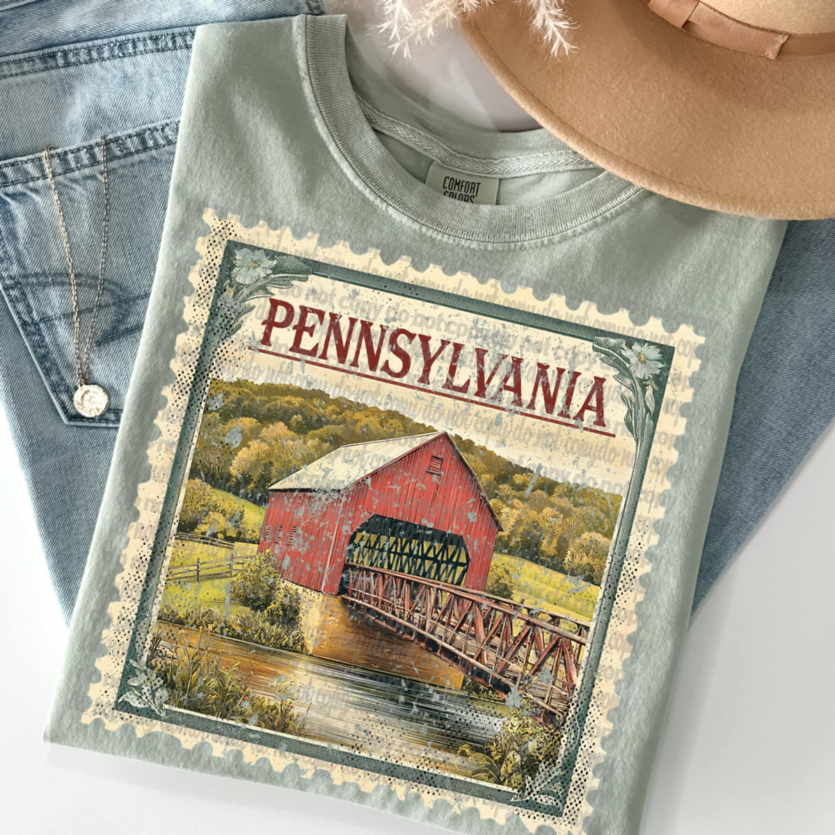 Pennsylvania State Stamp (TTD) 99085 DTF transfer