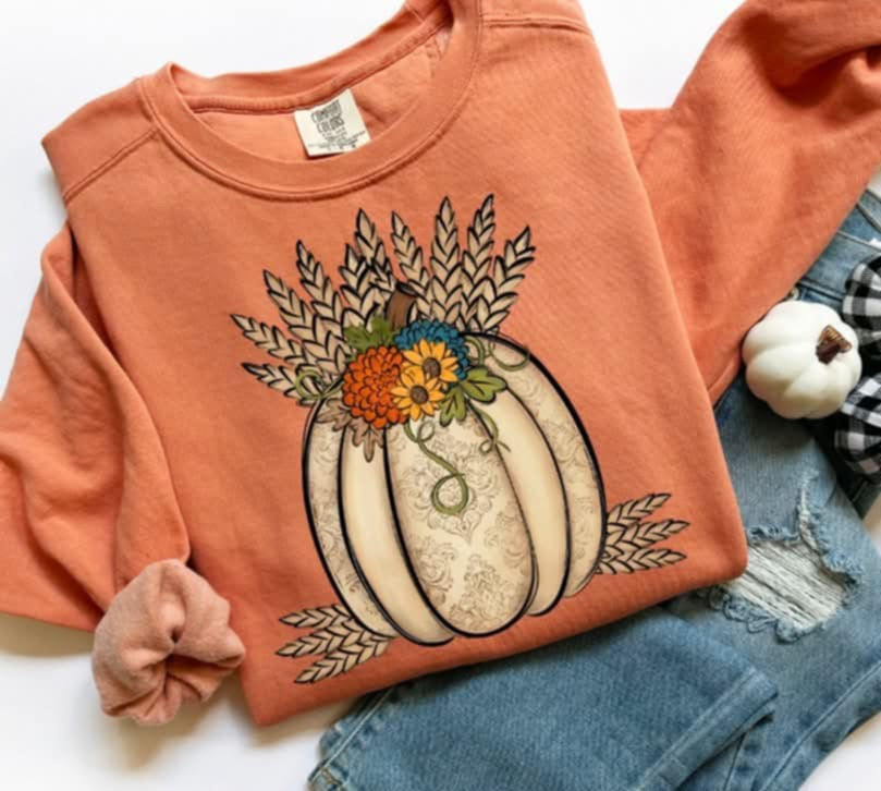 Fall pumpkin (S&G) 107682 DTF transfe