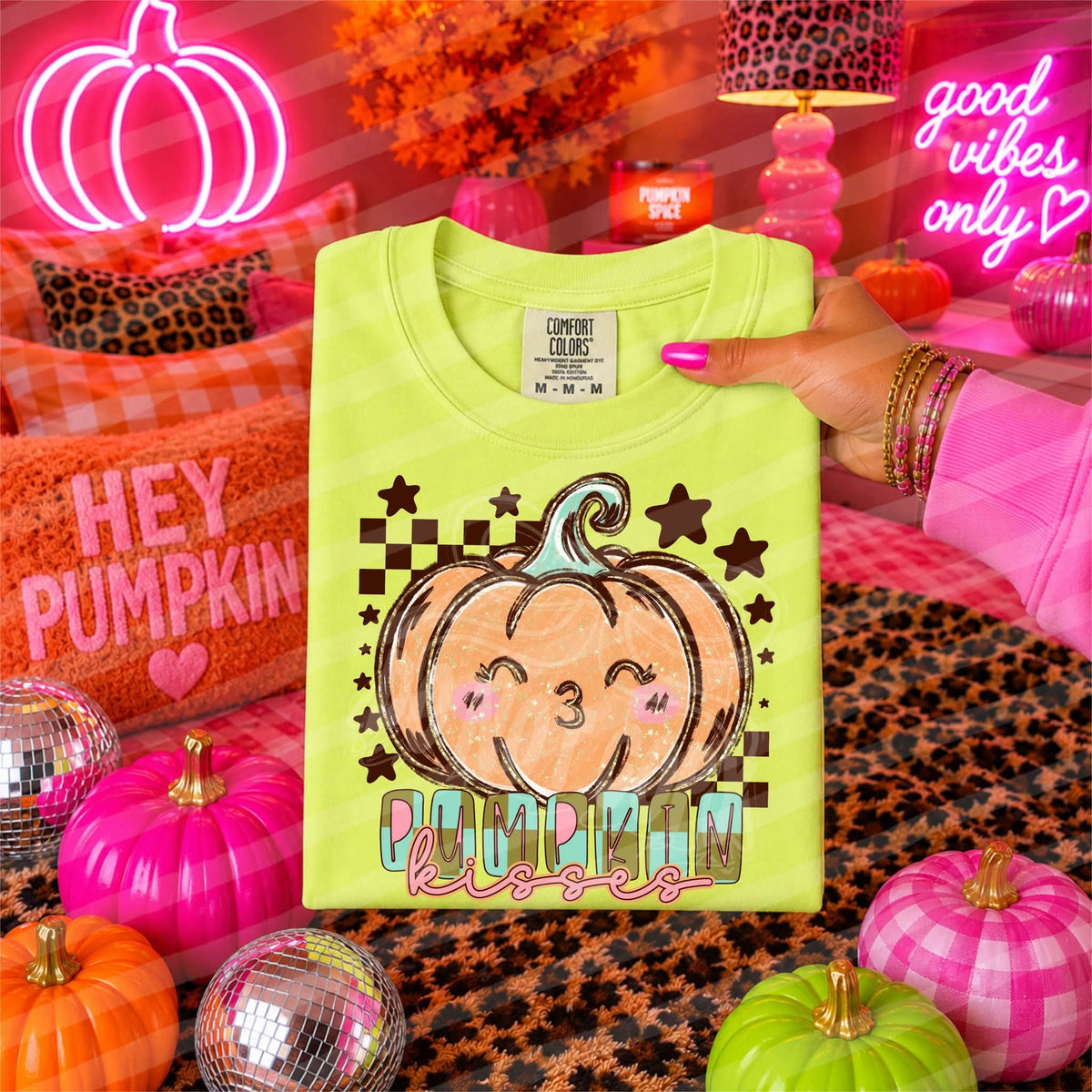 Pumpkin kisses happy pumpkin (C’s) DTF Transfer