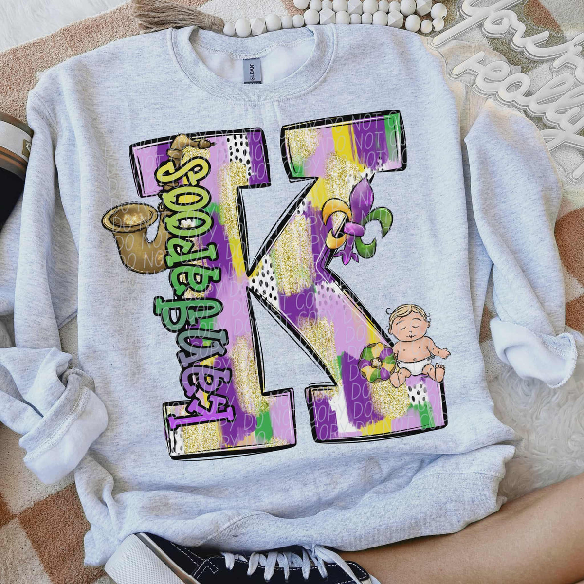 Kangaroos Mardi Gras (city) DTF Transfer