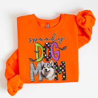 Spooky dog mom pomsky 55519 DTF transfer