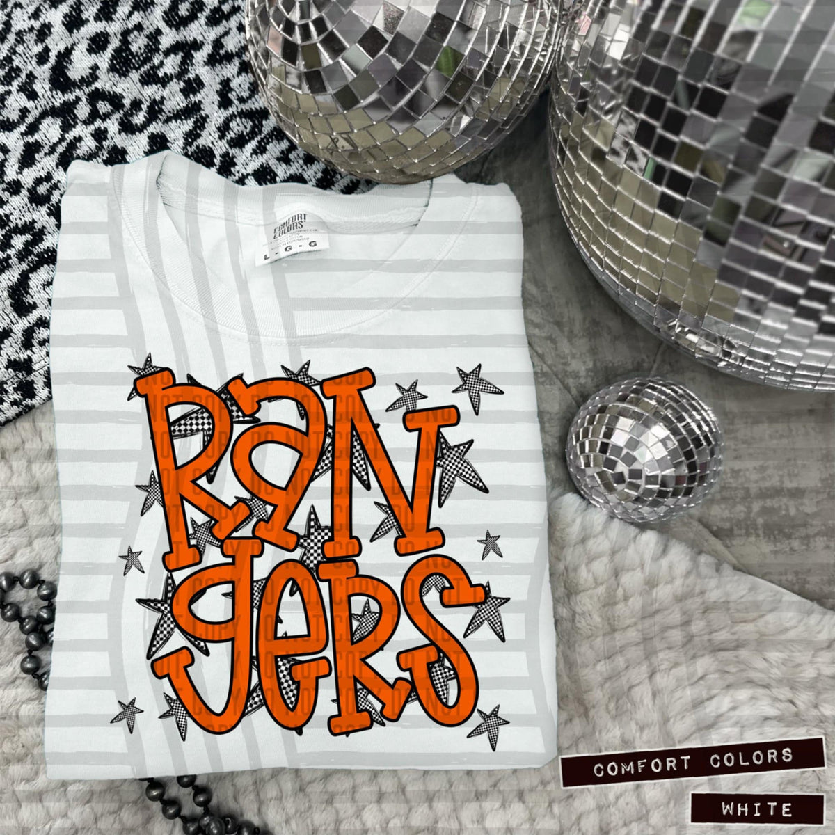 Orange Staggered Mascots (Caplinger)