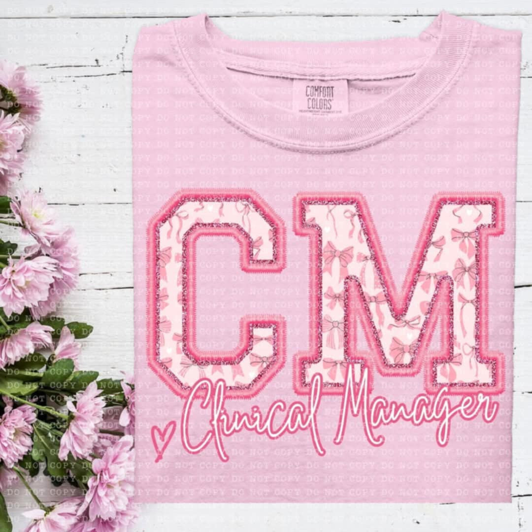 CM clinical manager coquette (ECHT) 93514 DTF transfer