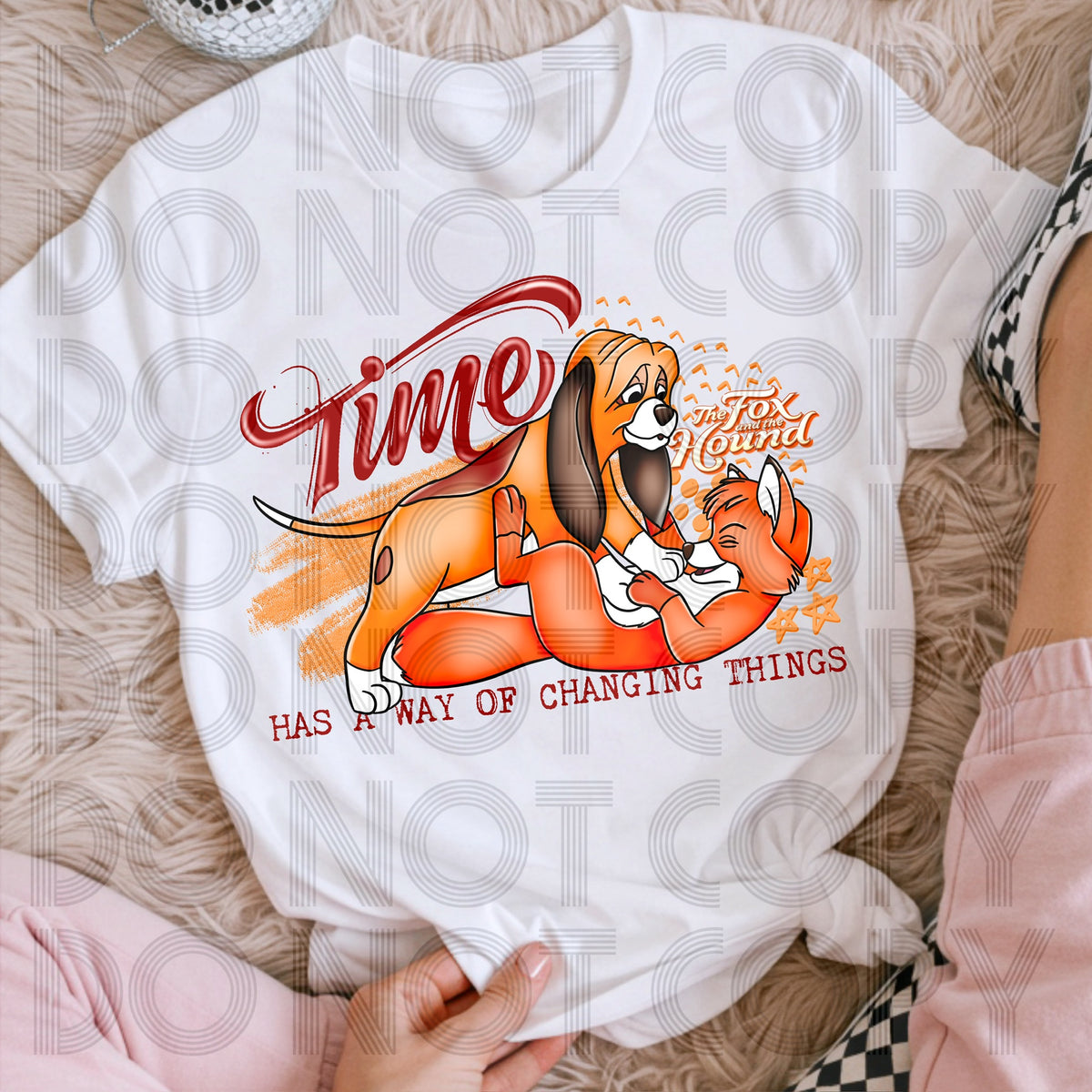 Time has a way of changing things (SSD) DTF transfer