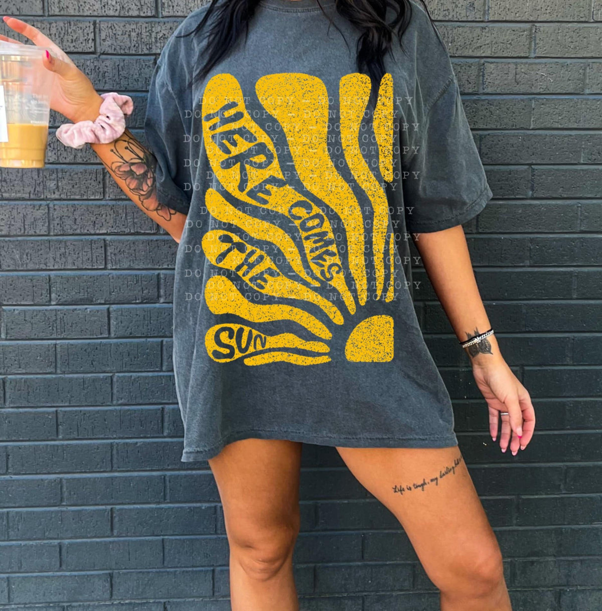 Here comes the sun (Bellab) 107314 DTF transfer