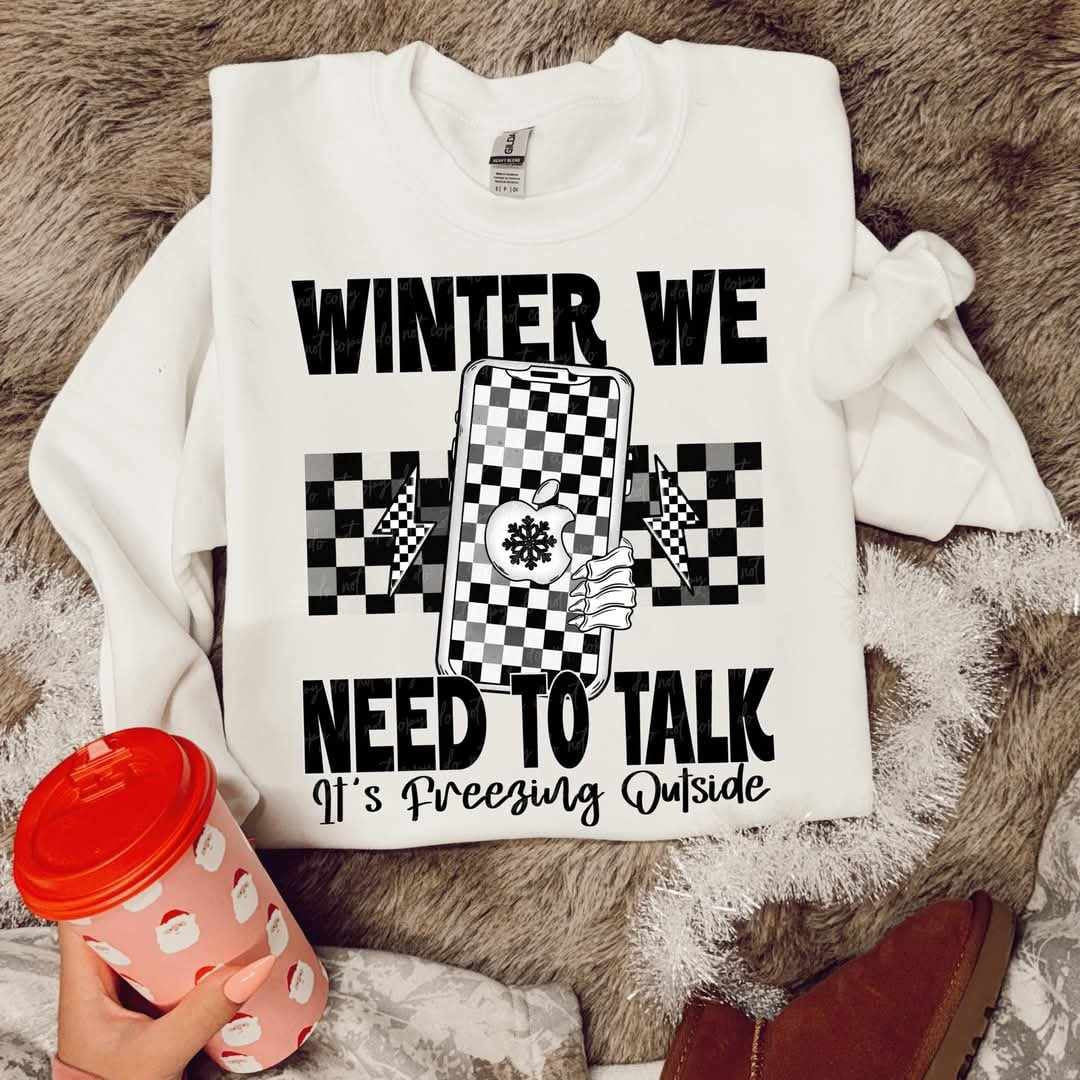 Winter we need to talk (VIRGO) 73686 DTF transfer
