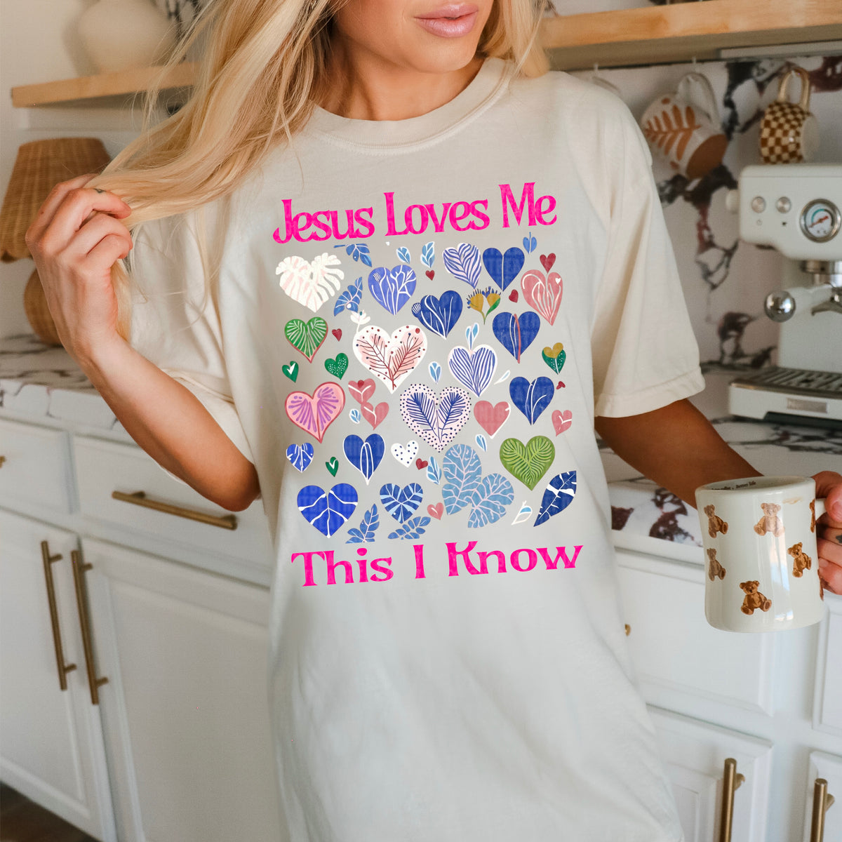 Jesus loves me this I know 94884 DTF transfer