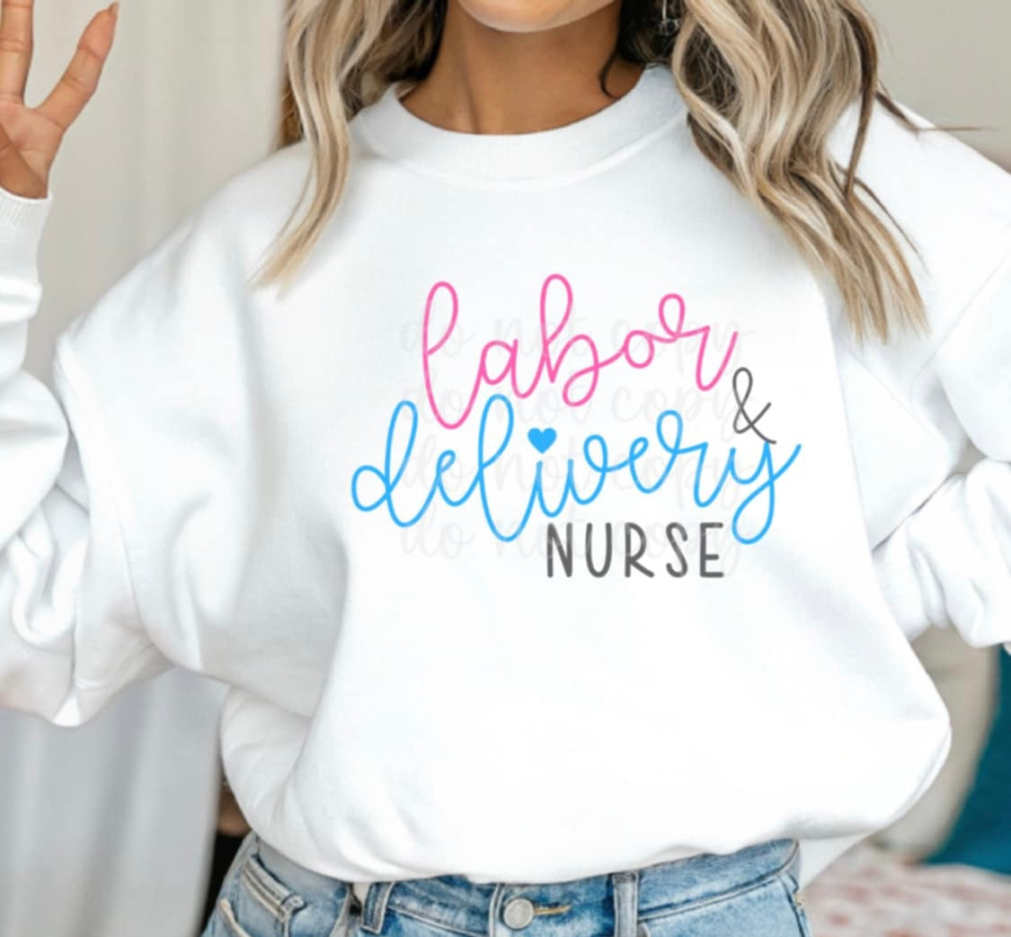 Labor & delivery nurse (Parker) 96935 DTF transfer
