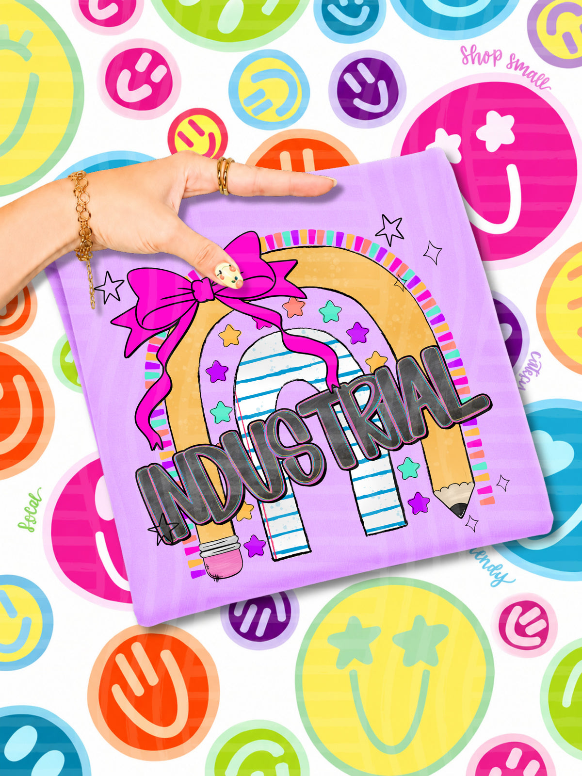 industrial rainbow crayon (CAPLINGER) DTF Transfer