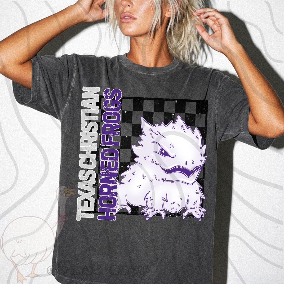 texas christian horned frogs 60 one team one vision (dkdbk) DTF transfer