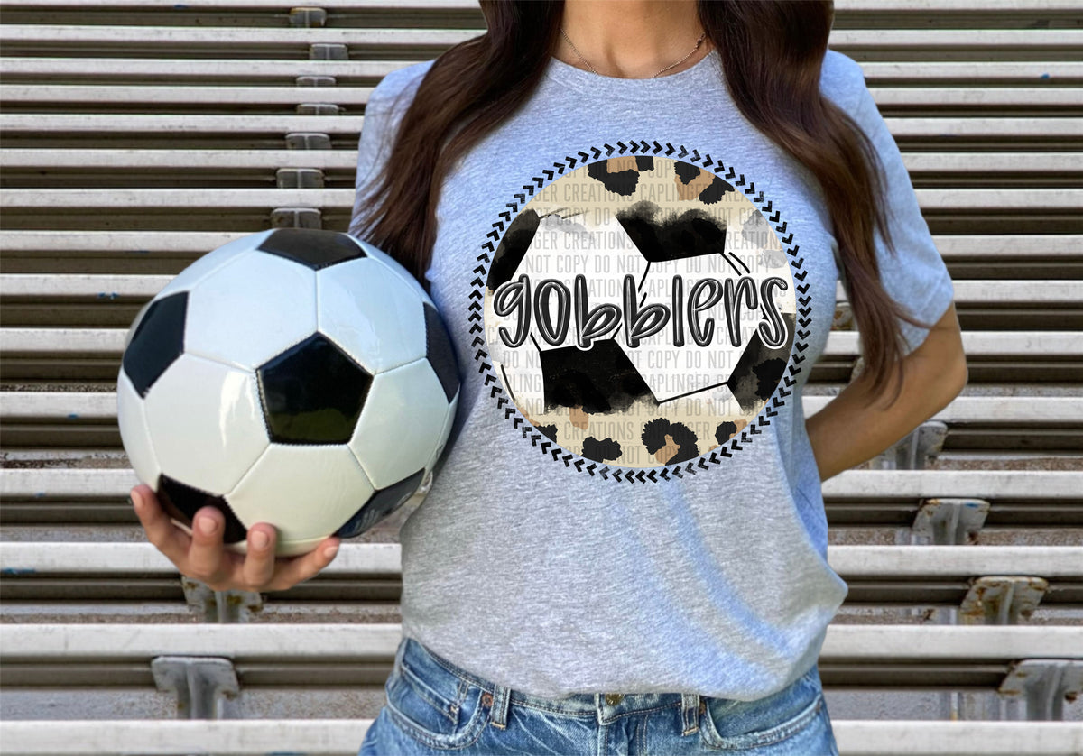 Gobblers soccer background (Caplinger) DTF transfer