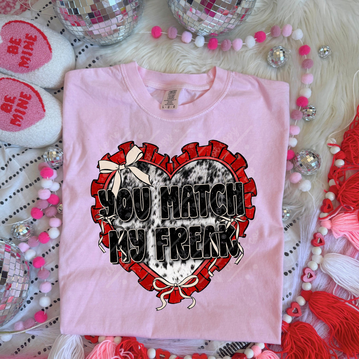Match my freak heart (scarlow) DTF transfer